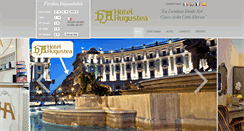 Desktop Screenshot of hotelaugustea.com