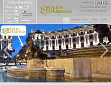 Tablet Screenshot of hotelaugustea.com